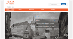 Desktop Screenshot of antikmasek.cz