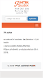 Mobile Screenshot of antikmasek.cz