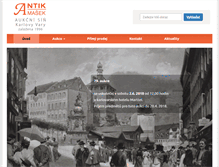 Tablet Screenshot of antikmasek.cz